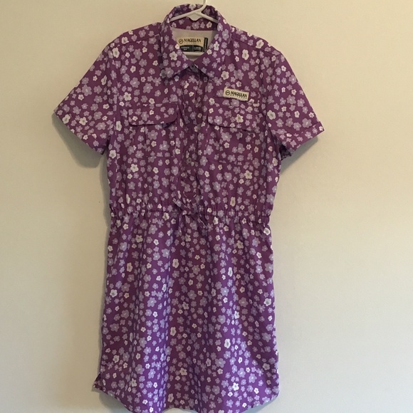 Magellan Outdoors Other - Magellan Outdoors Purple Flower Dress